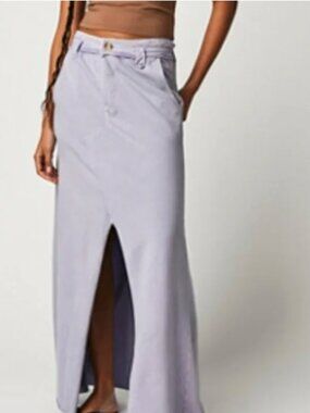 Free People Slouchy Maxi Skirt size M